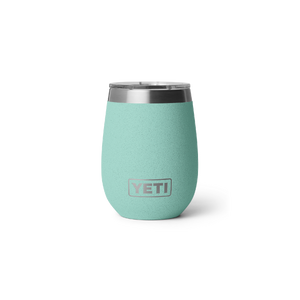 YETI RAMBLER 10OZ WINE TUMBLER WITH MAGSLIDER LID LIMITED EDITION SEA STONE