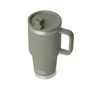 YETI RAMBLER 30OZ TRAVEL STRAW MUG LIMITED EDITION PAMPA GREEN
