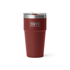 YETI RAMBLER 20OZ STACKABLE CUP WITH MAGSLIDER LID LIMITED EDITION STAG RED