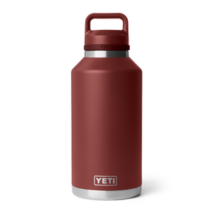 YETI RAMBLER 64OZ BOTTLE WITH CHUG CAP LIMITED EDITION STAG RED