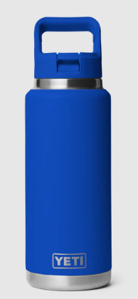 YETI RAMBLER 36OZ STRAW BOTTLE [Cl:ROYAL BLUE]