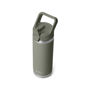 YETI RAMBLER 18OZ STRAW BOTTLE LIMITED EDITION PAMPA GREEN
