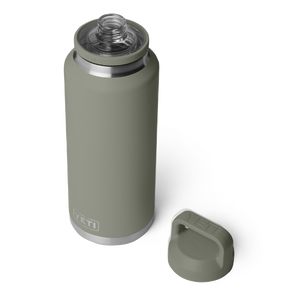 YETI RAMBLER 46OZ BOTTLE WITH CHUG CAP LIMITED EDITION PAMPA GREEN