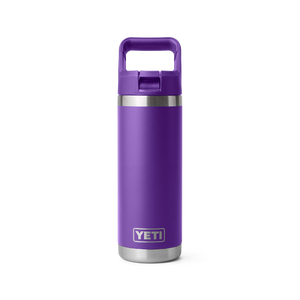 YETI RAMBLER 18OZ STRAW BOTTLE LIMITED EDITION PACE PURPLE