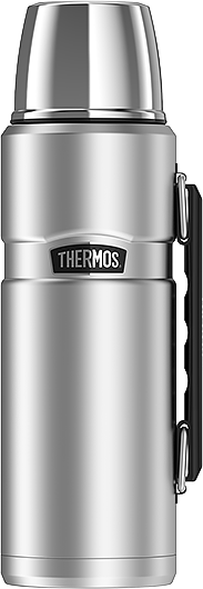 THERMOS 1.2L KING FLASK STAINLESS STEEL