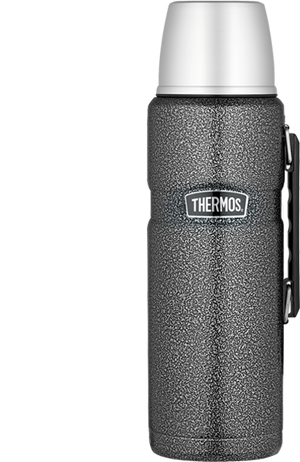 THERMOS 2L KING STAINLESS STEEL FLASK HAMMERTONE