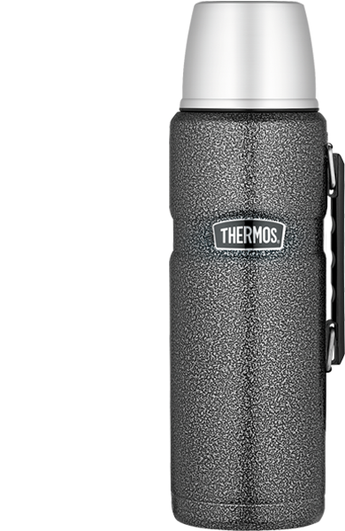 THERMOS 2L KING STAINLESS STEEL FLASK HAMMERTONE