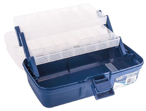 JARVIS WALKER 2 TRAY CLEAR TOP TACKLE BOX