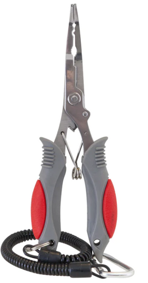 JARVIS WALKER PRO SERIES BENT PLIERS WITH BRAID CUTTERS SS