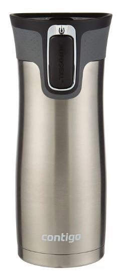 CONTIGO WESTLOOP AUTOSEAL TRAVEL MUG 473ML [Cl:STAINLESS STEEL]