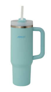 AVANTI HYDROQUENCH 1LT INSULATED TUMBLER WITH 2 LIDS [Cl:SEA BREEZE]