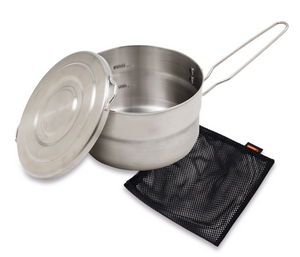 CAMPFIRE STAINLESS STEEL MESS POT 1.5L