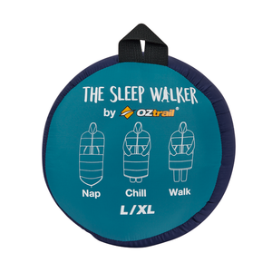 OZTRAIL SLEEP WALKER SLEEPING BAG 0C L/XL