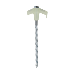 OZTRAIL TENT PEG SCREW IN 25 PIECE GLOW IN THE DARK