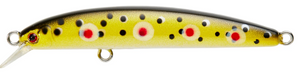 YAKAMITO SLIM MINNOW 60S HARD BODY SINKING LURE [Cl:CLOWN DOG]