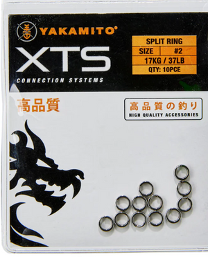 YAKAMITO SPLIT RING [Sz:SIZE 2 14KG/31LB]