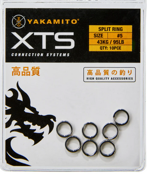 YAKAMITO SPLIT RING [Sz:SIZE 5 28KG/63LB]