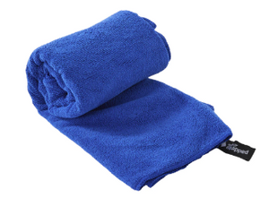 OUTDOOR EQUIPPED TRAVEL TOWEL LARGE BLUE