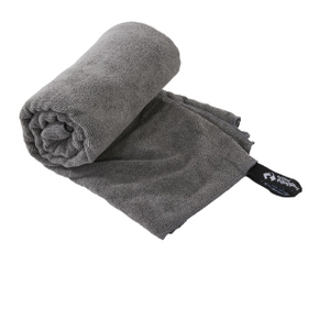 OUTDOOR EQUIPPED TRAVEL TOWEL EXTRA LARGE GREY