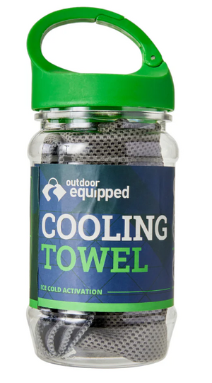 OUTDOOR EQUIPPED COOLING TOWEL [Cl:GREY]