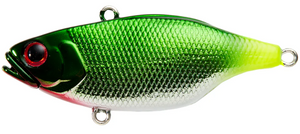 YAKAMITO RABID VIBE 60 HARD BODY VIBE LURE [Cl:AUSSIE CHARTREUSE]