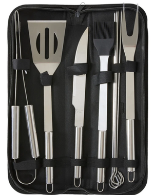 OUTDOOR EQUIPPED BBQ UTENSIL KIT
