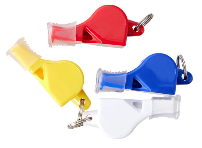 OUTDOOR EQUIPPED SAFETY WHISTLE