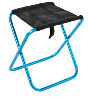 OUTDOOR EQUIPPED FOLDING CAMP FISHING STOOL