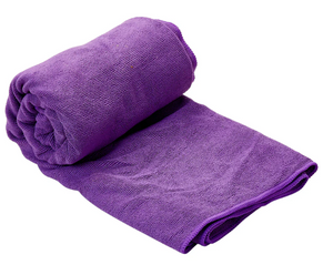 OUTDOOR EQUIPPED TRAVEL TOWEL LARGE VIOLET