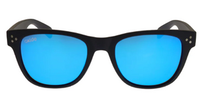 OXIDE HORIZON MATT BLACK SUNGLASSES [Cl:BLUE]
