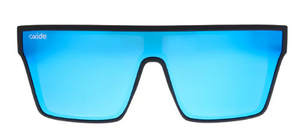 OXIDE NOVA MATT BLACK SUNGLASSES [Cl:BLUE]