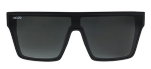 OXIDE NOVA MATT BLACK SUNGLASSES [Cl:GREY]