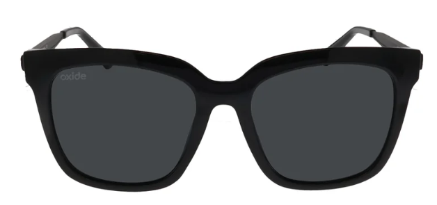 OXIDE STELLAR BLACK GREY SUNGLASSES
