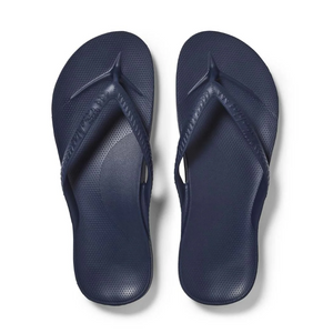 ARCHIES ARCH SUPPORT THONGS CLASSIC NAVY [Sz:M12W13]