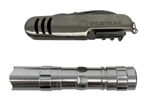 WILDTRAK 10 IN 1 MULTI TOOL AND TORCH COMBO