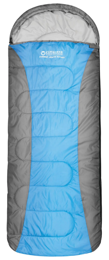 WILDTRAK FORREST JUNIOR HOODED SLEEPING BAG 5-10 DEGREES