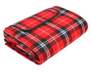 WILDTRAK PICNIC RUG TARTAN WITH PVC BACKING 200 X 200CM