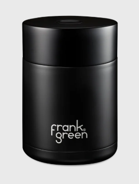 FRANK GREEN 16OZ STAINLESS STEEL CERAMIC INSULATED FOOD CONTAINER [Cl:MIDNIGHT]