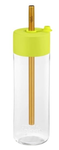 FRANK GREEN 25OZ REUSABLE BOTTLE WITH JUMBO STRAW LID