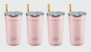 FRANK GREEN REUSABLE PARTY CUPS 4PK [Cl:BLUSHED]