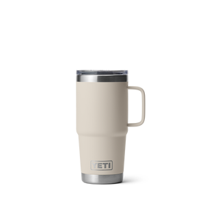 YETI RAMBLER 20OZ TRAVEL MUG WITH STRONGHOLD LID